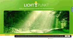 Desktop Screenshot of lichtpunkt-praxis.de